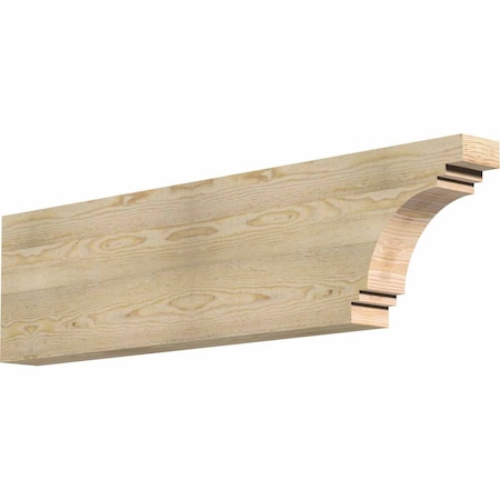 Ekena Millwork Pescadero Rough Sawn Rafter Tail, Douglas Fir, 4"W x 12"H x 48"L RFT04X12X48PEC00RDF